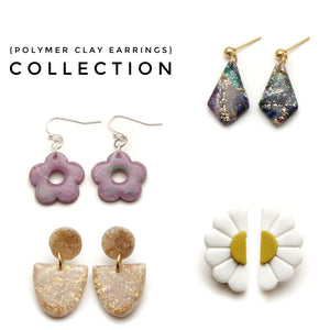 {Polymer Clay Earrings} Collection