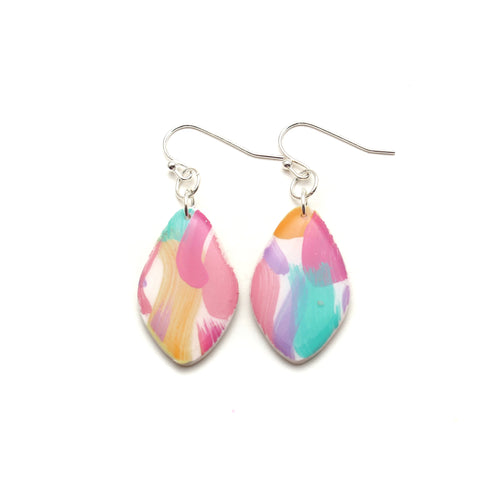 Springy Hand Painted Jenni Earrings