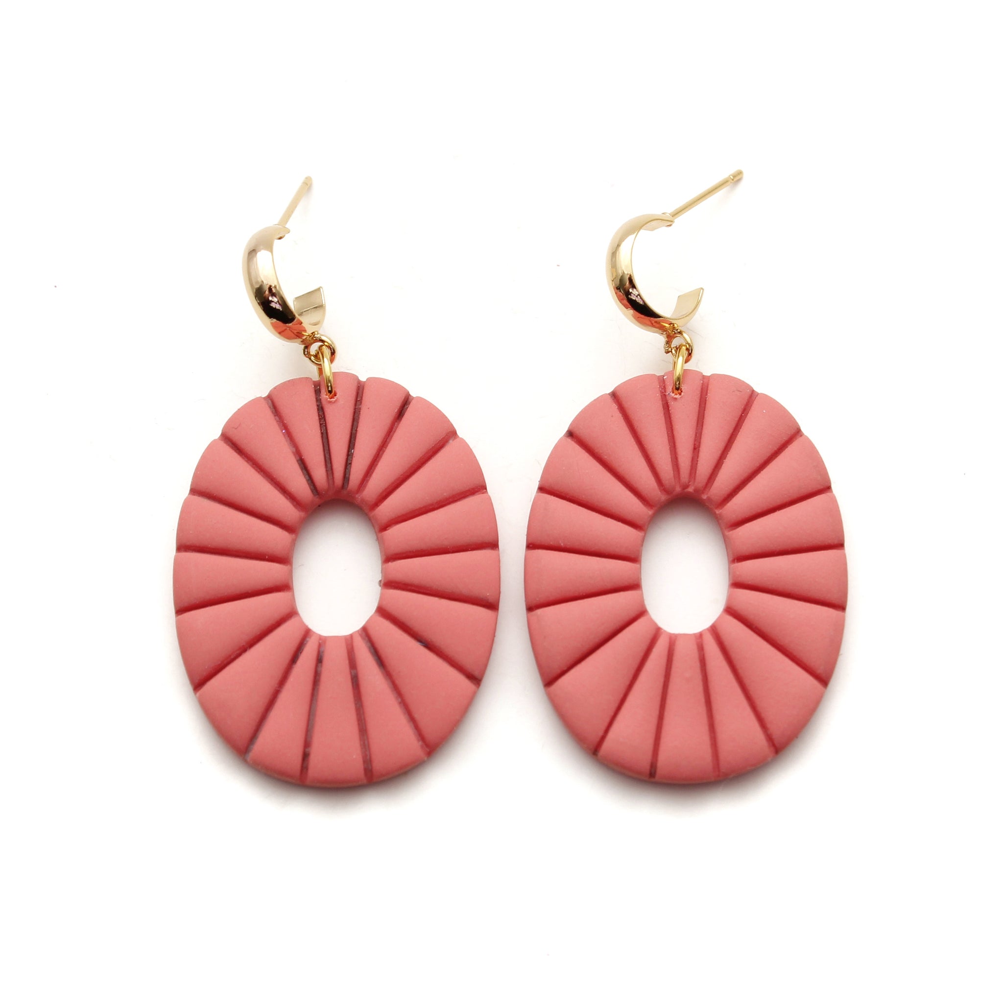 Coral Echo Earrings