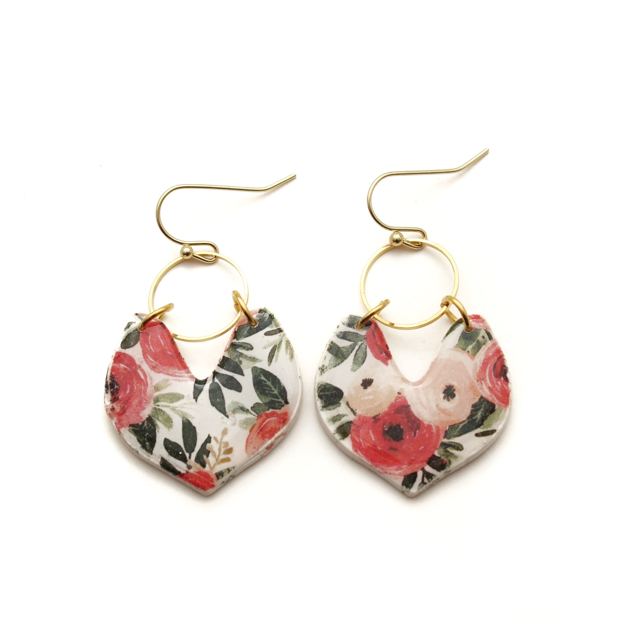 Christmas Roses Blair Dangle Earrings