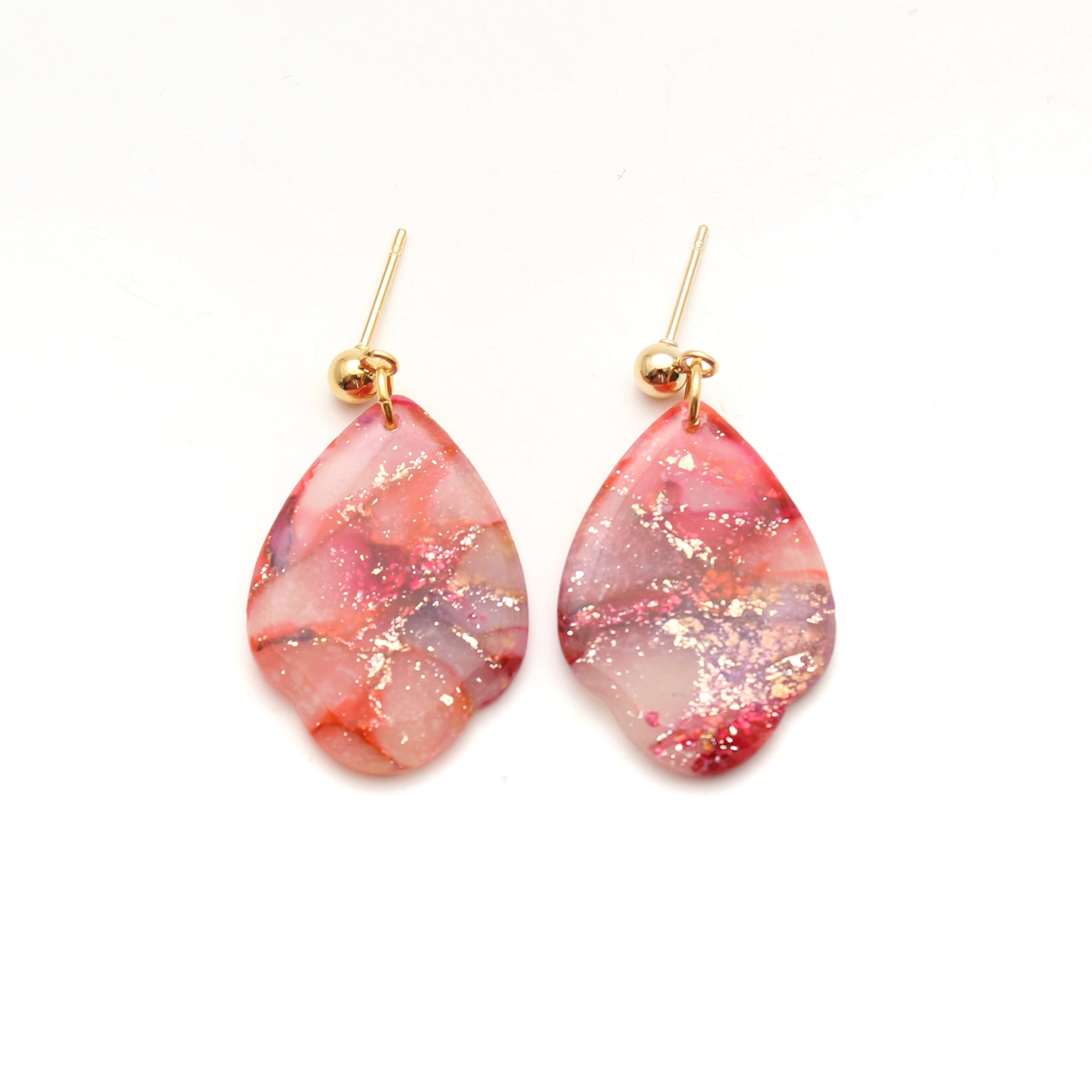 Sunset Marble Carole Earrings