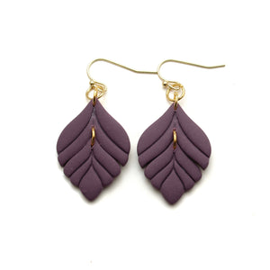 English Violet Jasmine Earrings