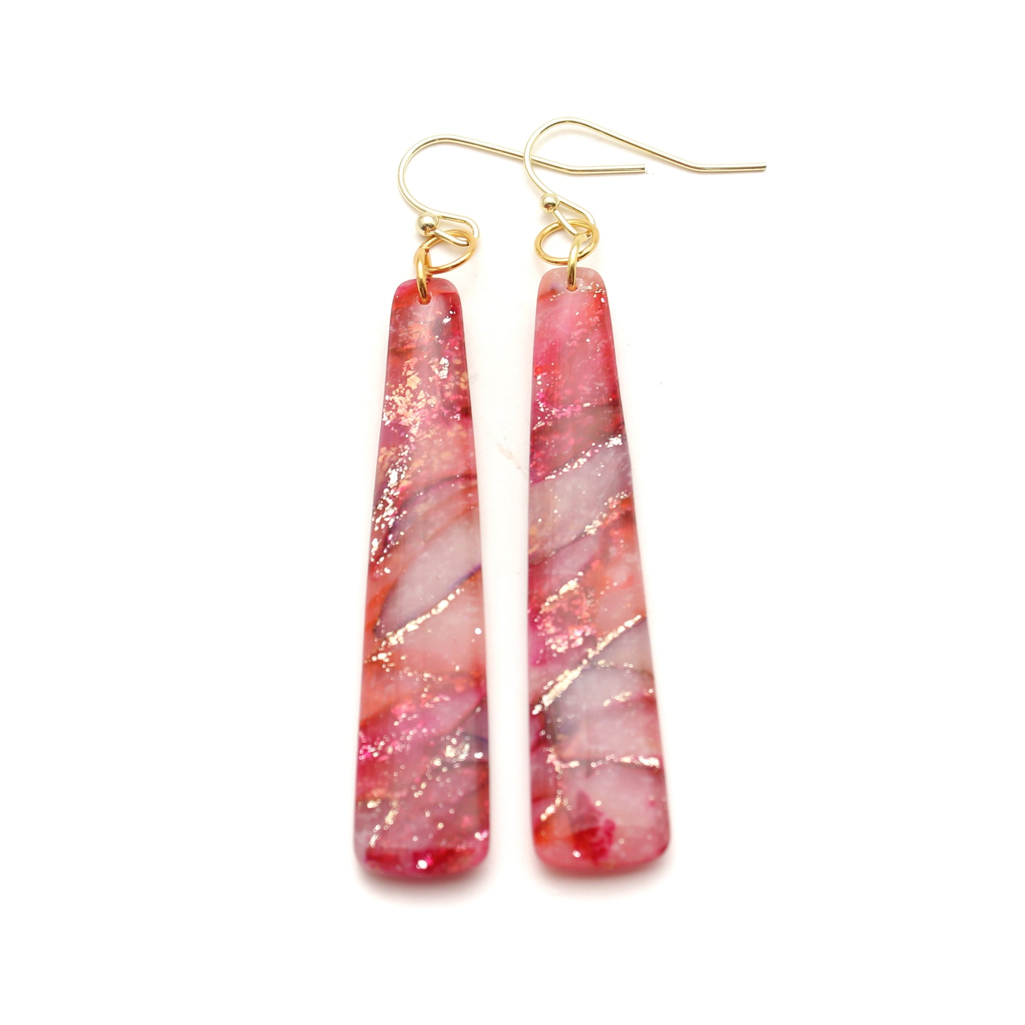 Sunset Marble Colins Earrings