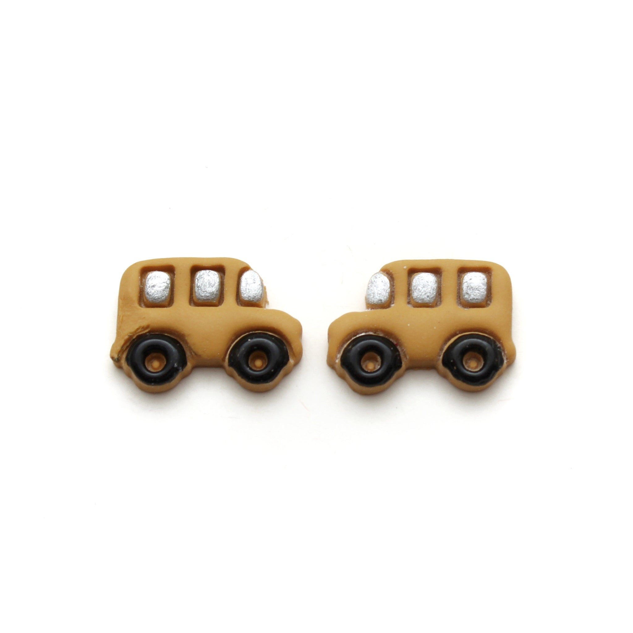 School Bus Stud Earrings