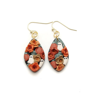 Floral Ghost Jenni Earrings