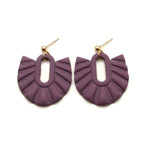 English Violet Sloane Earrings