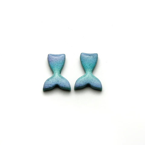 Mermaid Tail Stud Earrings