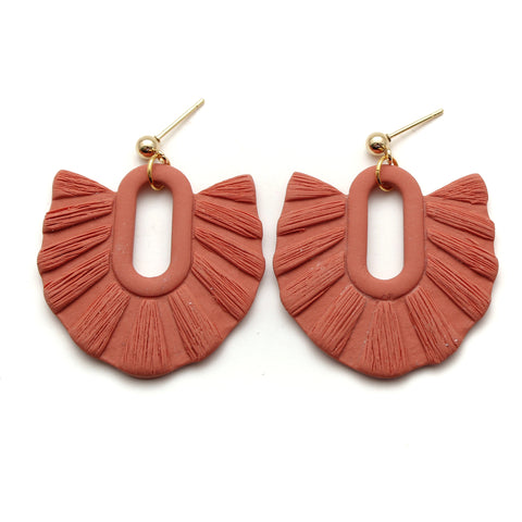 Clay Macrame Sloane Earrings