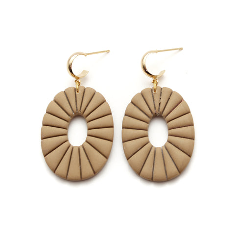 Latte Echo Earrings