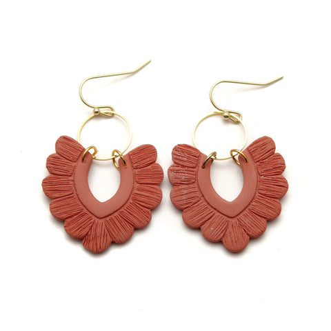 Clay Macrame Rylee Earrings