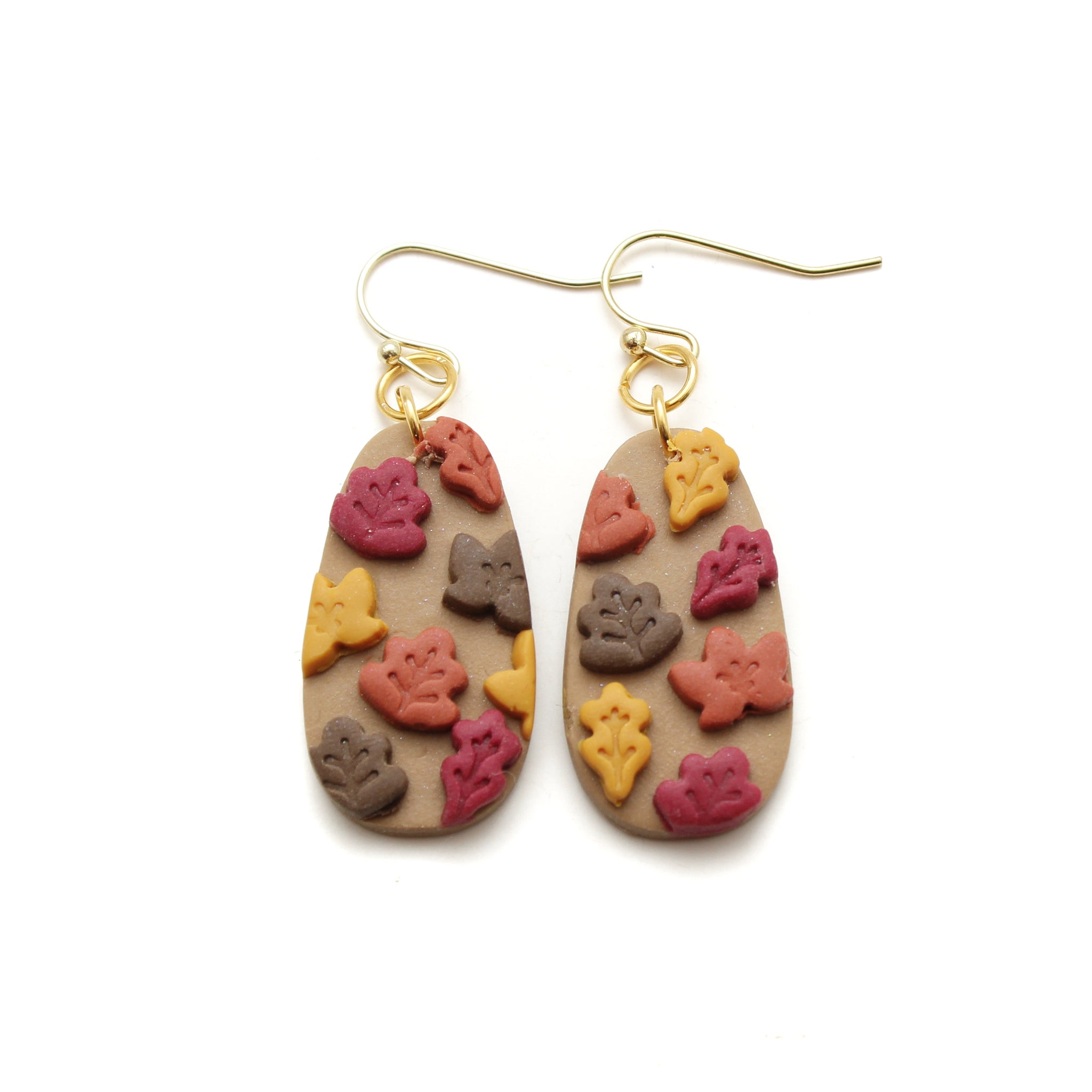 Oak Leaves in the Fall Kristin Earrings