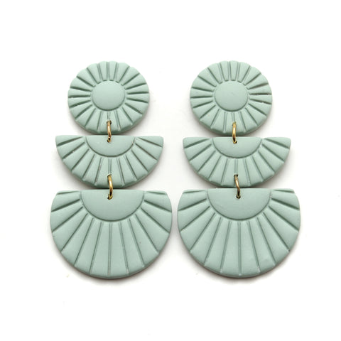 Sage Zara Earrings