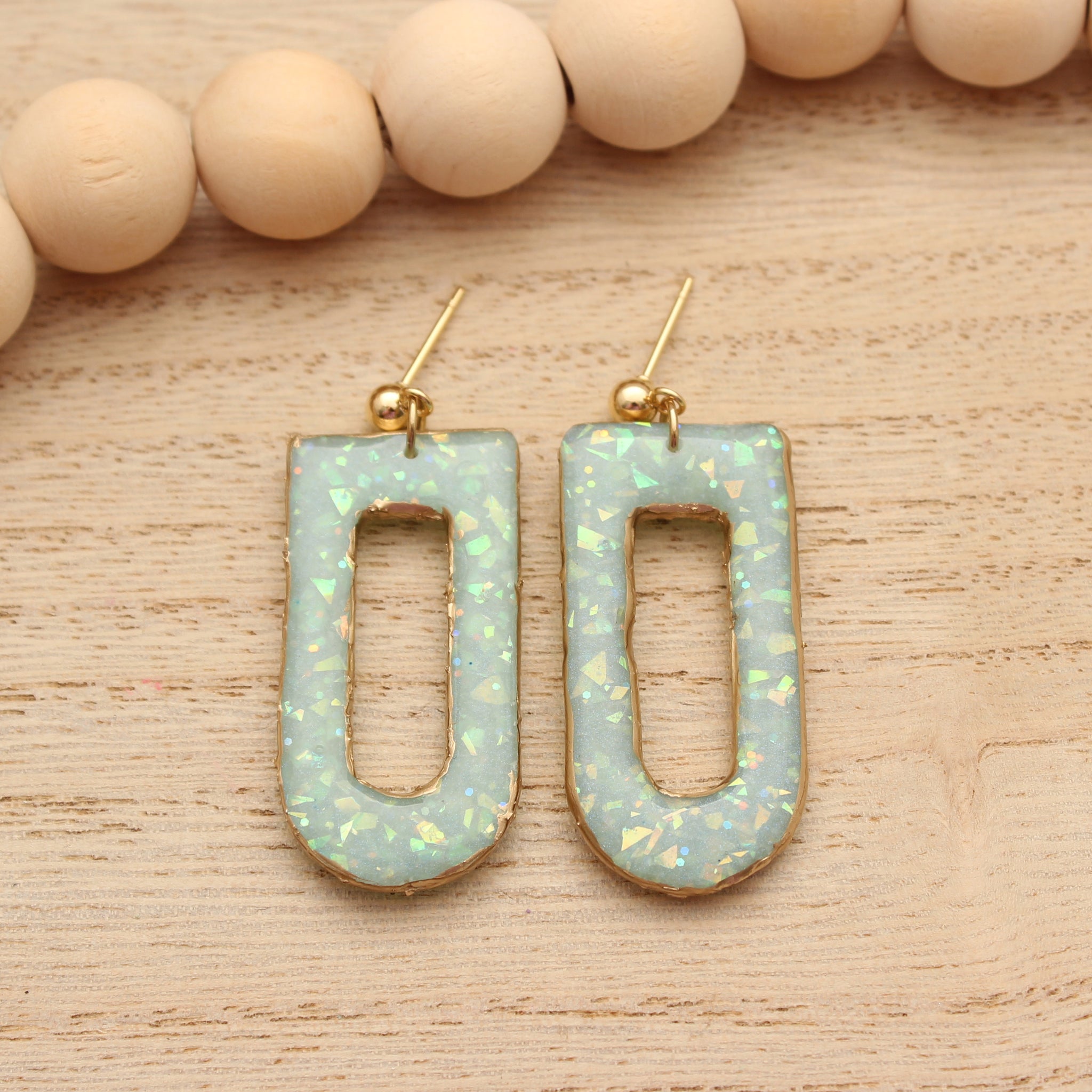 Opal Open Arch Earrings