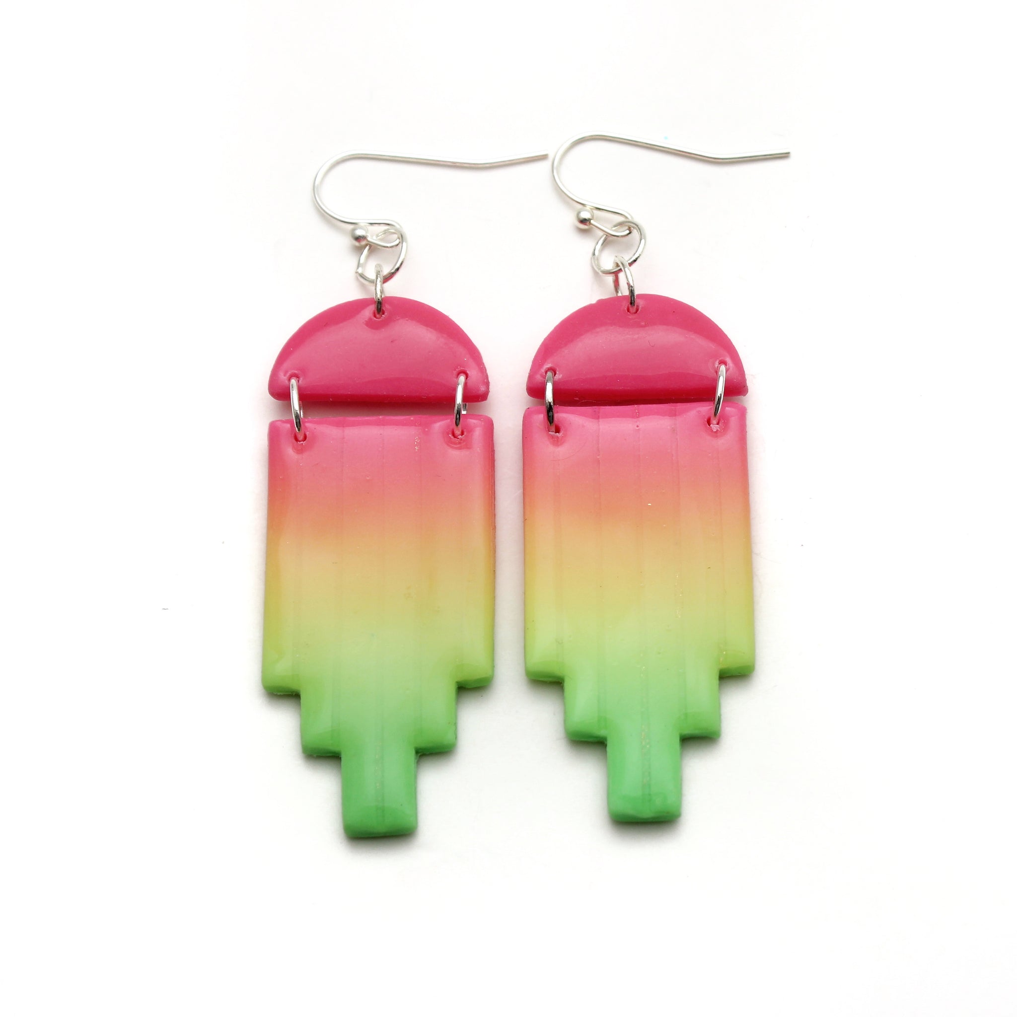 Neon Ombre Natalie Dangle Earrings